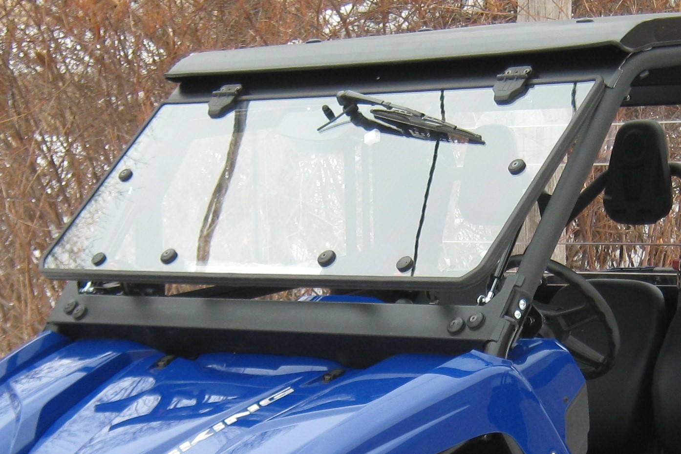 Full Windshield Kit - Yamaha Viking/Viking VI (P/N 41S04U04-10PKM001 ...