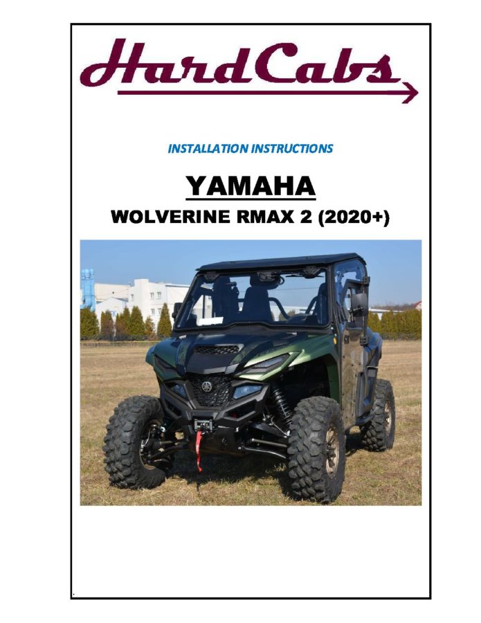 Yamaha RMAX2 Instructions | Hard Cabs